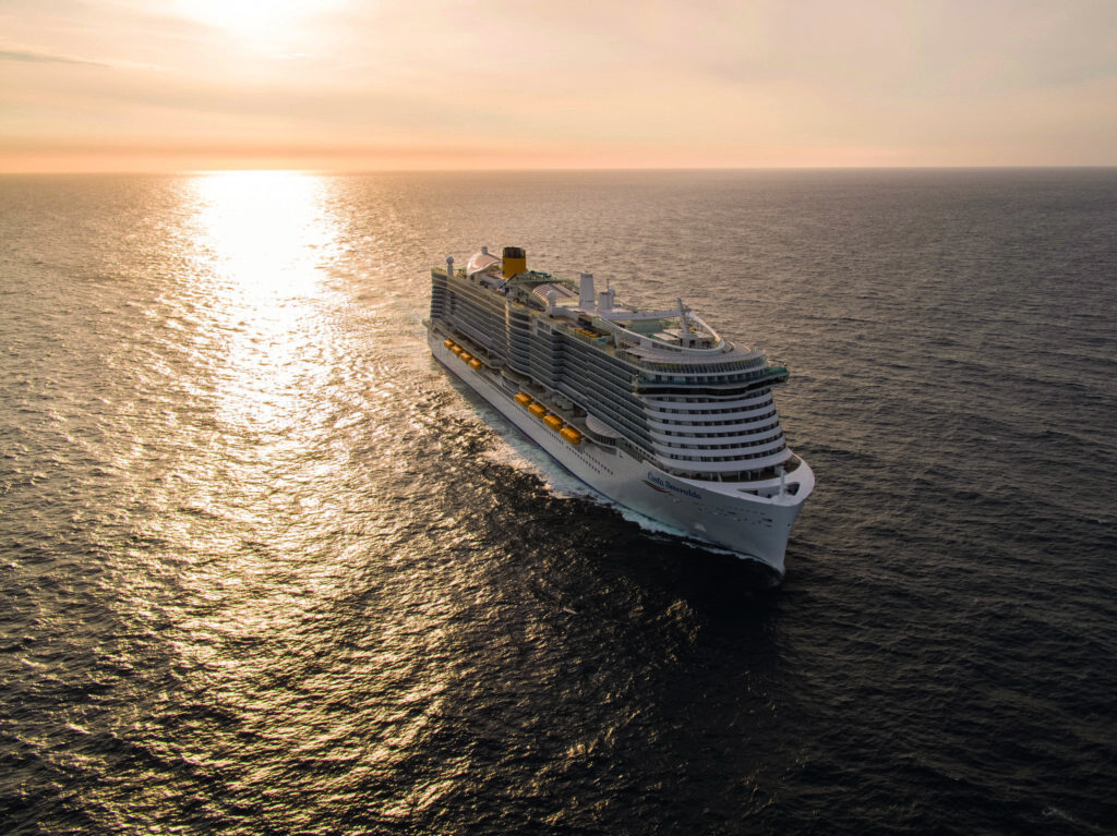 Cruise van Gran Canaria naar Italië